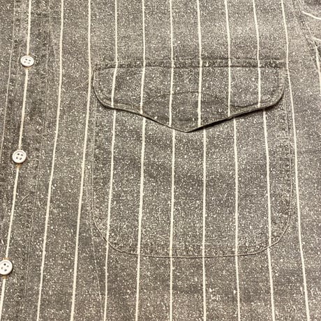 90s Savory Cotton Print Shirt