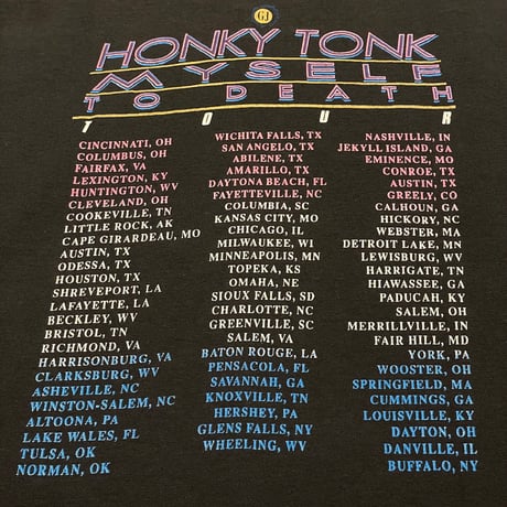 90’s Screen Stars George Jones Tour T-Shirt