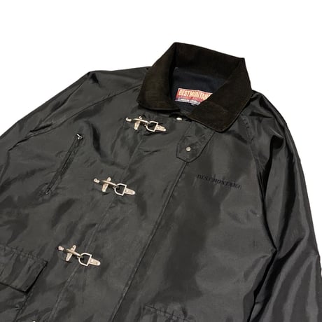 90s- BESTMONTANA Fireman Jacket BLACK