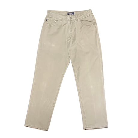 90s- Polo Ralph Lauren 5 Pocket Cotton Pants