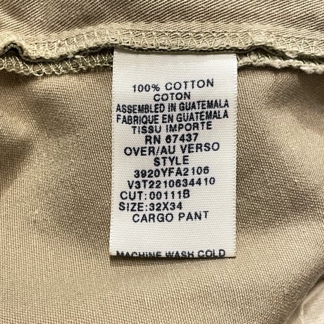 90s- POLO JEANS CO. Cotton Cargo Pants