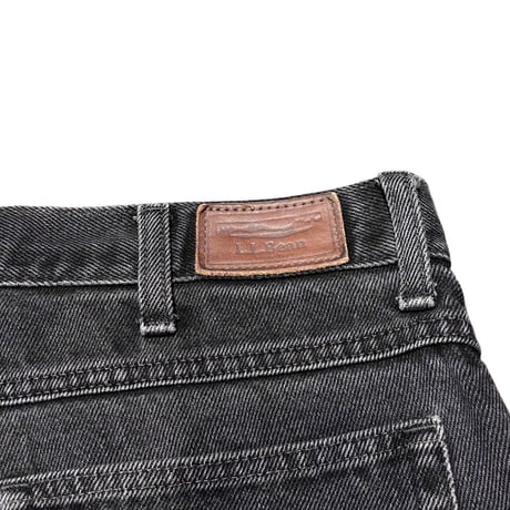 00s- L.L.Bean Black Denim Pants