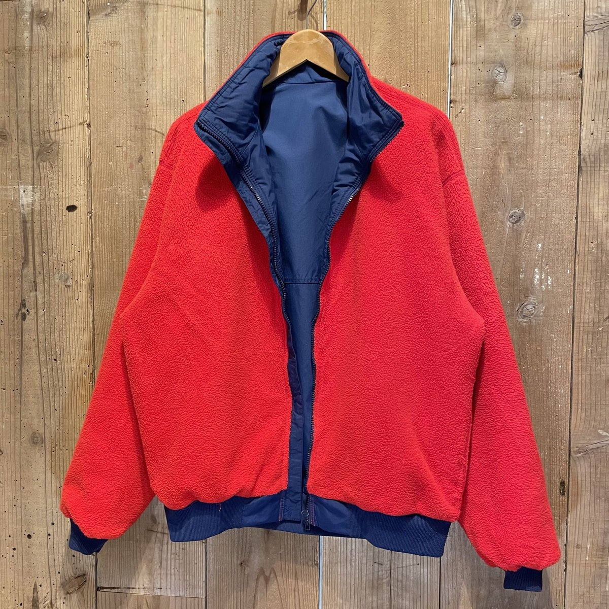 80's Patagonia Shelled Synchilla Jacket NAVY | 