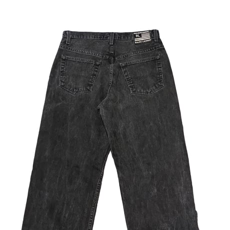 90s POLO JEANS CO. Black Denim Jeans