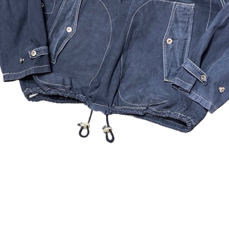 90s- JUMPER Cotton Canvas Smock