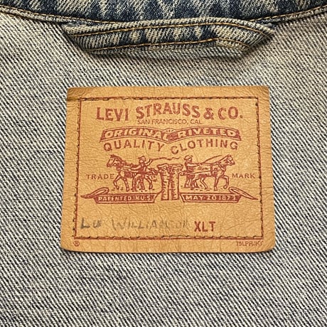 90s Levi’s 75528 Relaxed Trucker Jacket