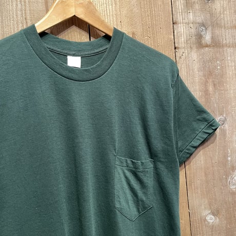 80‘s 5050 Plain Tee D.GREEN