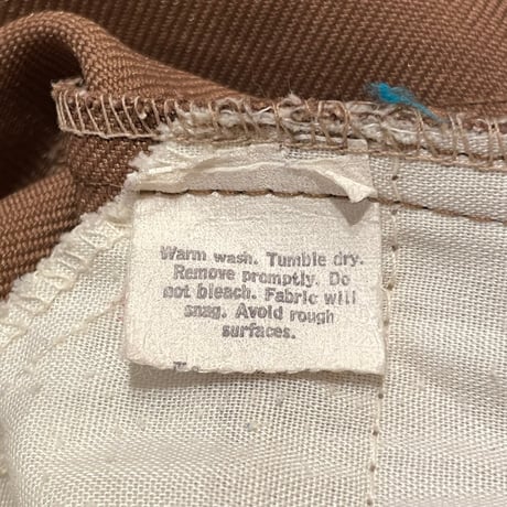 70’s~ Levi’s 517 Polyester Pants W35