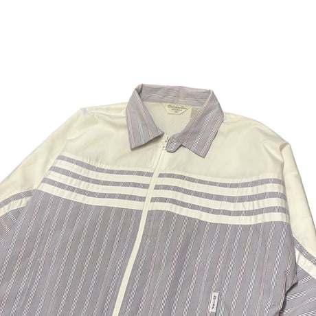 90s Christian Dior Poly/Cotton Drizzler Jacket