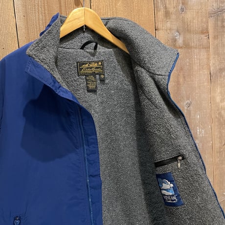 ~90’s Eddie Bauer Fleece Lined Nylon Jacket