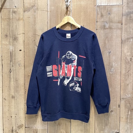 90's NFL GIANTS Printed Sweat Shirt