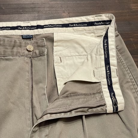 Polo Ralph Lauren Two Tuck Chino Pants W32