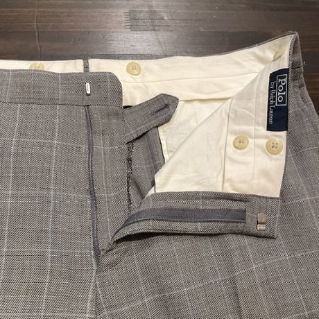 90’s Polo Ralph Lauren Mohair Blend Wool Slacks