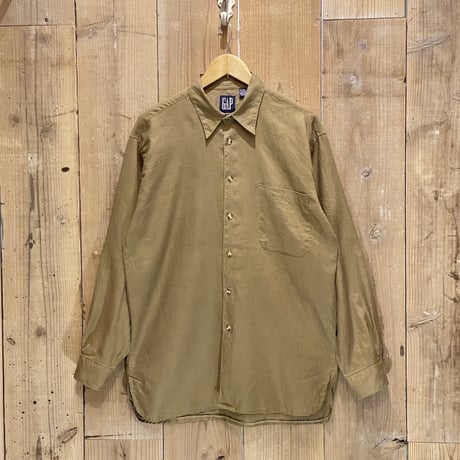 90's- GAP Linen Like Cotton Shirt