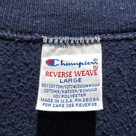 90’s Champion Reverse Weave Sweat Shirt SIZE:L