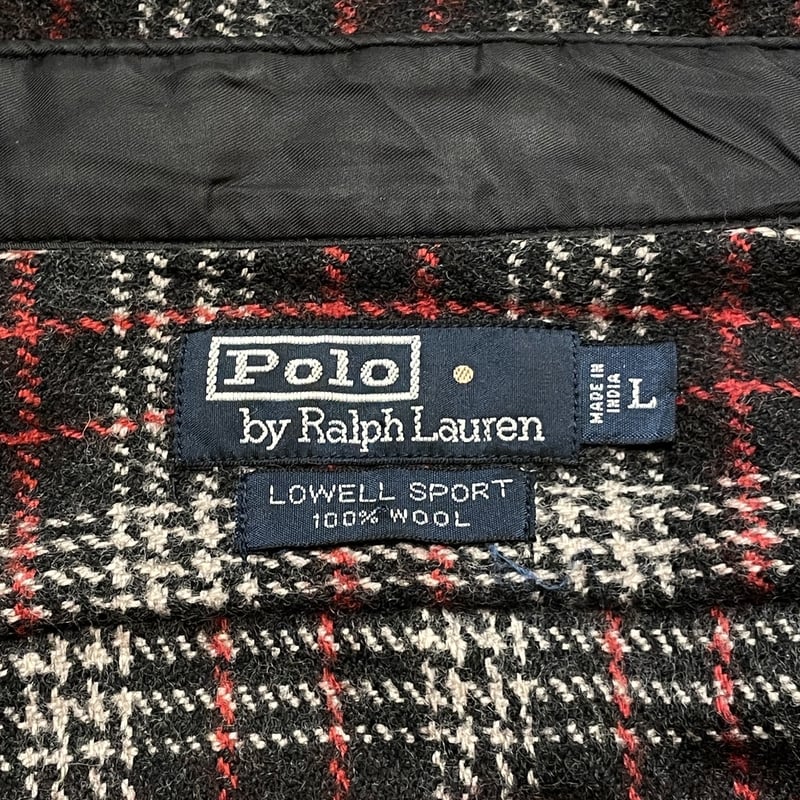 90s Polo Ralph Lauren “LOWELL SPORT” Wool Shirt