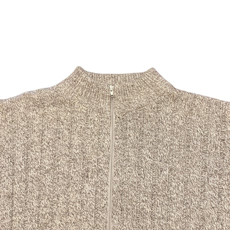 90s ORVIS Wool Knit Zip Sweater