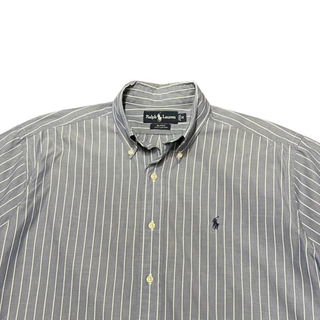 90s- Polo Ralph Lauren Striped B.D Shirt "BLAKE"