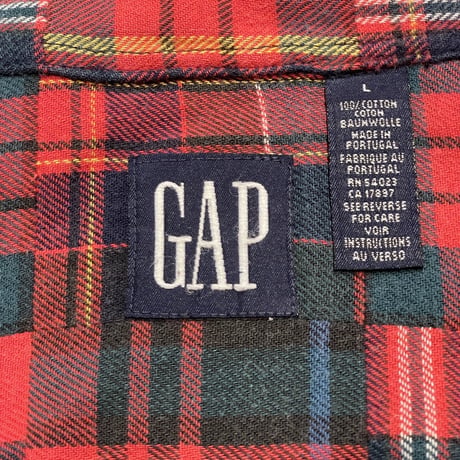 90’s~ GAP Heavy Weight Flannel Shirt