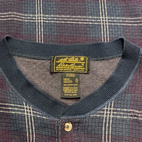 90s Eddie Bauer Henry Neck T-Shirt