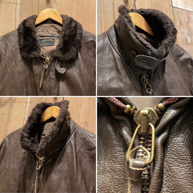 NYで購入】最強防寒着USAF Jacket くじか シープスキン・フライト 