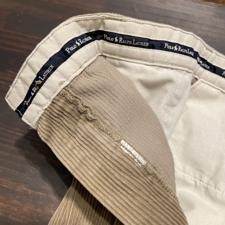 90’s~ Polo Ralph Lauren Two Tuck Corduroy Pants  W36