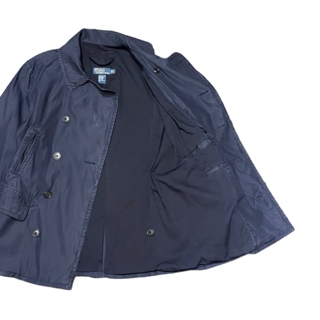 00s- Polo Ralph Lauren Cotton Poplin Pea Coat