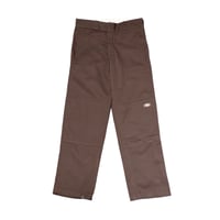 00s- Dickies Double Knee Work Pants Brown