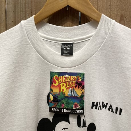 80’s~ MICKEY MOUSE HAWAII T-Shirt