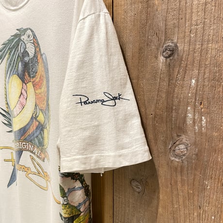 80’~ Hanes Panama Jack Multi Printed T-Shirt