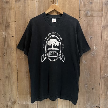 90s FRUIT OF THE LOOM MAPLE DOWNS T-Shirt