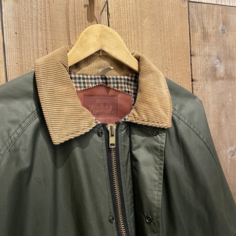 80’s~ Woolrich Wool Lined PU Coating Jacket