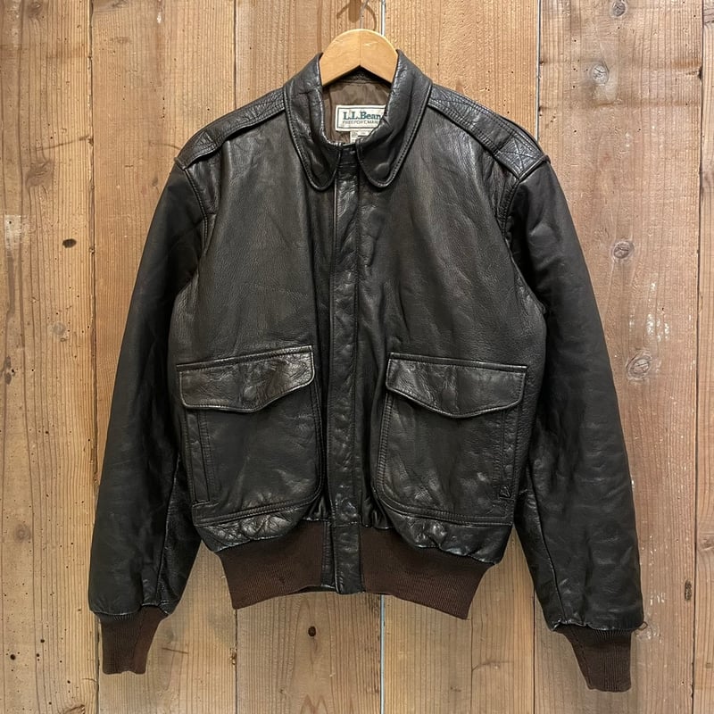 70’s〜80’s L.L.Bean A-2 Leather Jacketアメリカ製