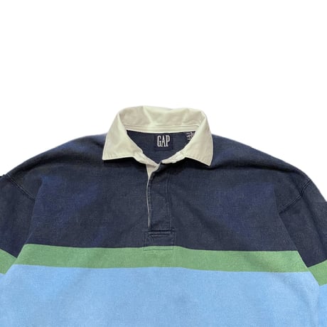 90s GAP Rugby Shirt SIZE:S