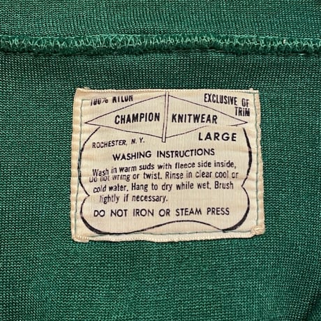 60s Champion Half Zip Fleece Hoodie