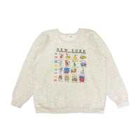 90s- FRUIT OF THE LOOM New York Sweat Shirt