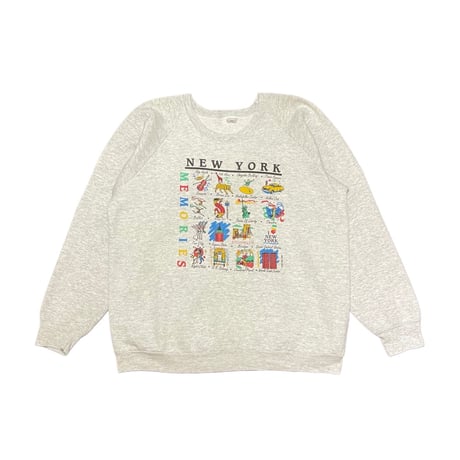 90s- FRUIT OF THE LOOM New York Sweat Shirt