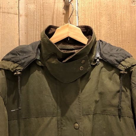 90’s~ L.L.Bean Oiled Cotton Hooded Jacket