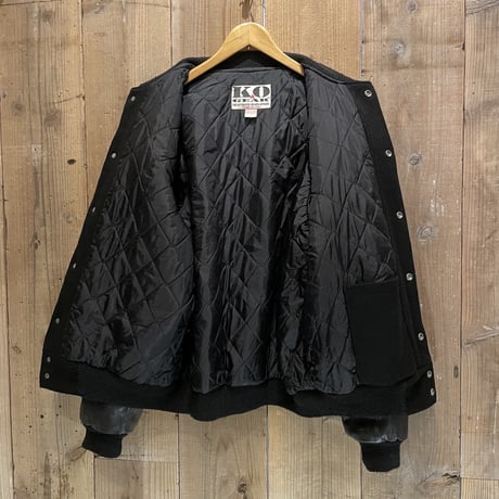 KO GEAR Leather Wool Varsity Jacket
