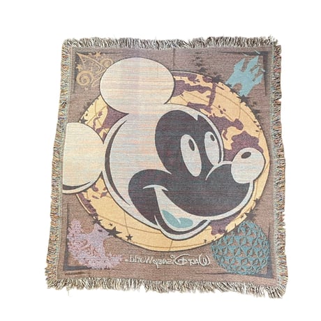 DISNEY Mickey Mouse Cotton/Acrylic Blanket