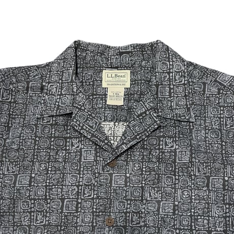 L.L.Bean Ancient Symbol Print Shirt