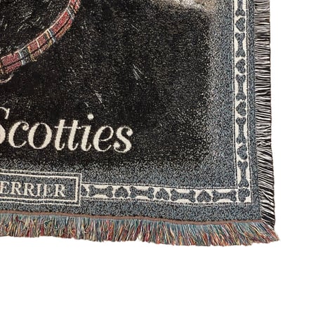 Scottish Terrier Cotton Blanket