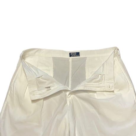 80s~ Polo Ralph Lauren Two Tuck Cotton Poplin Shorts