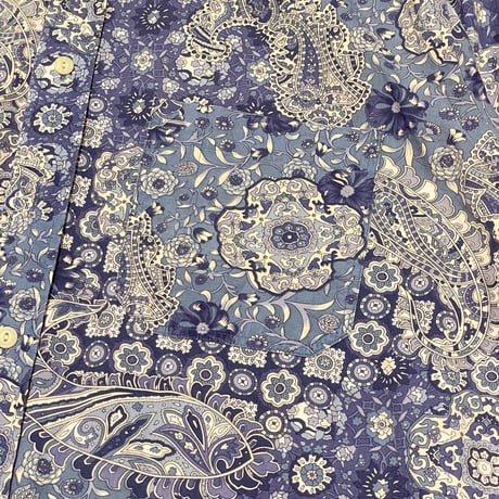 90s Nautica Paisley Pattern B.D Shirt