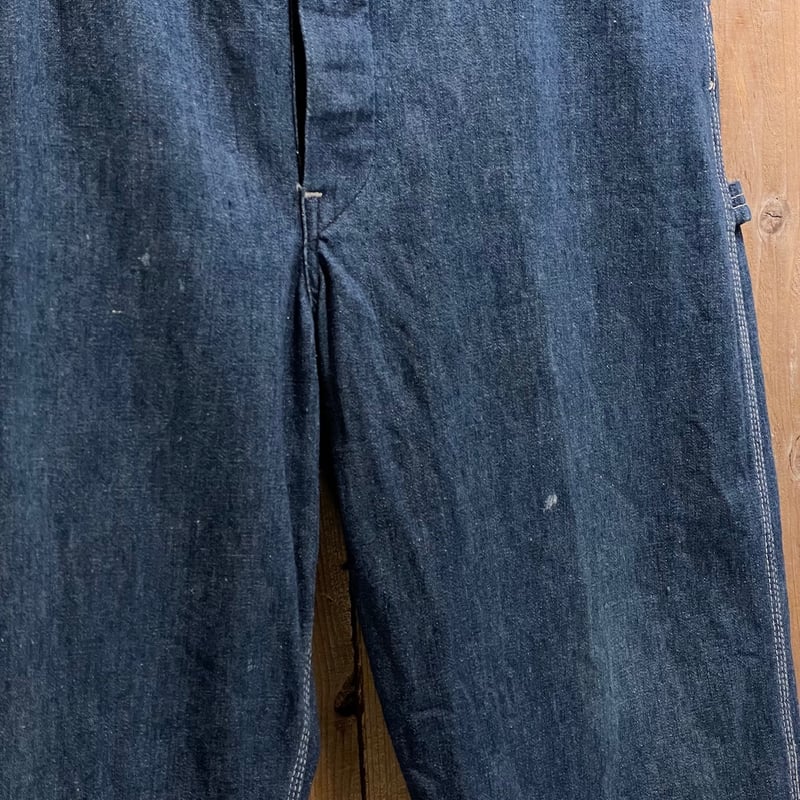 70s Lee USA OVERALL VINTAGE XL-XXL 濃紺 希少 70s Lee USA OVERALL VINTAGE XL-XXL 濃紺 希少