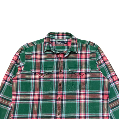 90s Polo Ralph Lauren Cotton Flannel Shirt