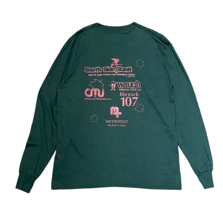 90s FRUIT OF THE LOOM Fun Walk  L/S T-Shirt