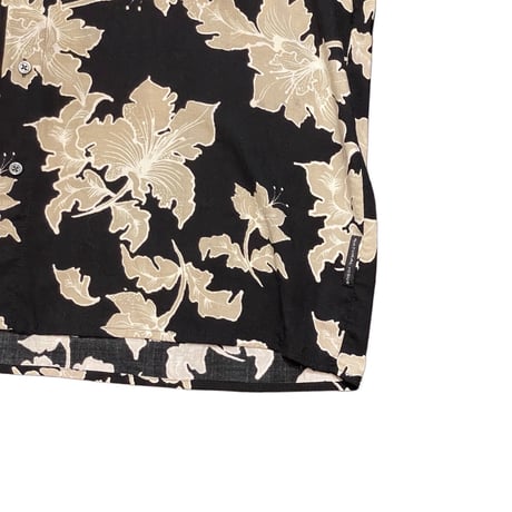 90s- NATURAL ISSUE All Over Print Rayon Shirt