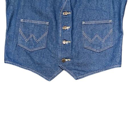 00s- Wrangler Denim Vest