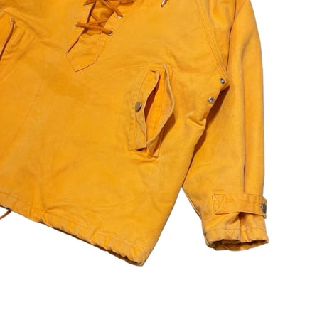 SKY WAY Padded Cotton Canvas Smock